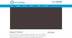 Desktop Screenshot of narayanasoftsolution.com